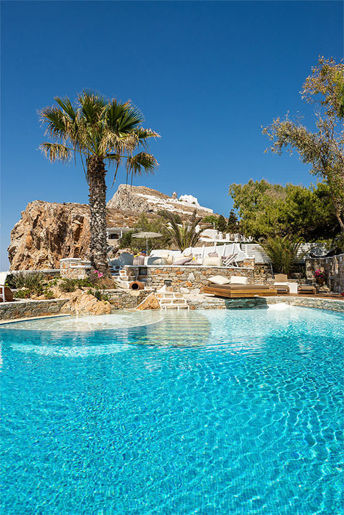 Anemomilos Hotel Folegandros - Exterior View