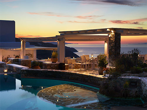 Anemomilos Hotel Folegandros - Pool