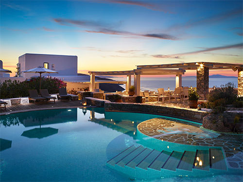 Anemomilos Hotel Folegandros - Pool