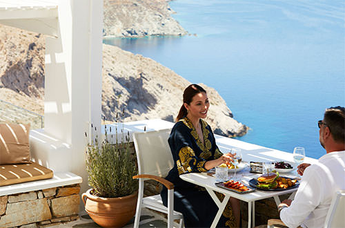 Anemomilos Hotel Folegandros - Restaurant