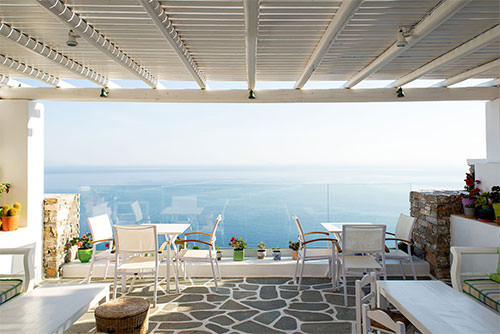 Anemomilos Hotel Folegandros - Restaurant